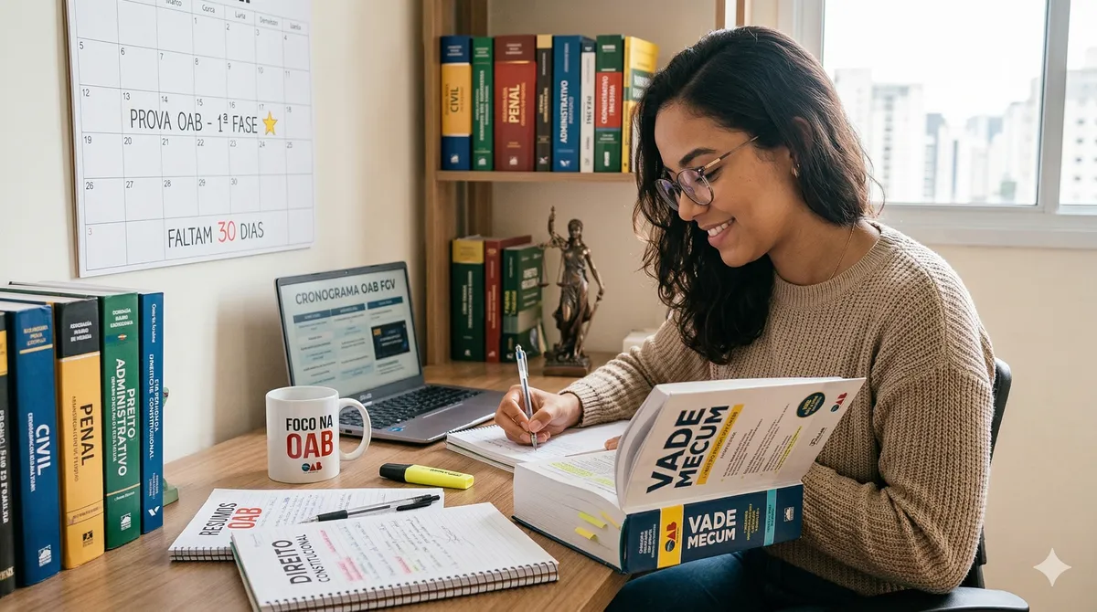 OAB 1ª Fase: todas as disciplinas e como priorizar cada uma